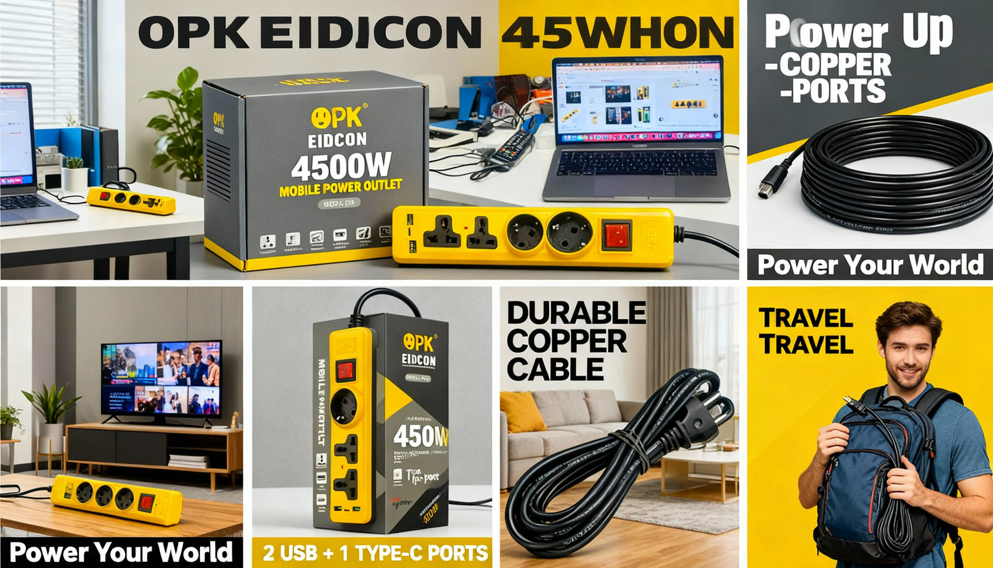 4500 Watt Power Extention Board