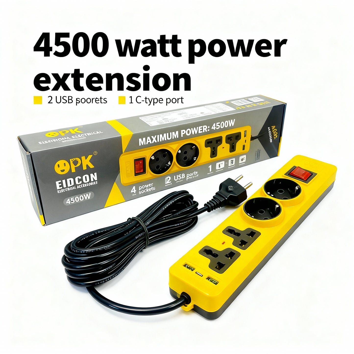 4500 Watt Power Extention Board